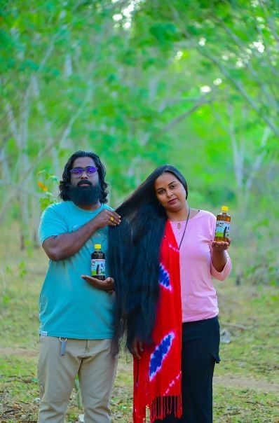 šORIGINAL ADIVASI HERBAL HAIR OIL 500ml ( 3 Month Course )