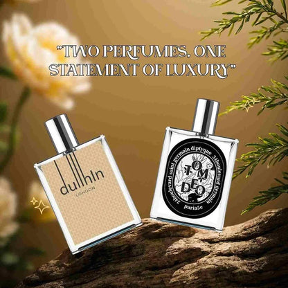 Diptyque Tam Deo & Dunhil Icon Luxurious Perfume (Pack of 2)😍 BUY 1 GET 1 FREE | ⭐️⭐️⭐️⭐️ 4.9/5 Reviews