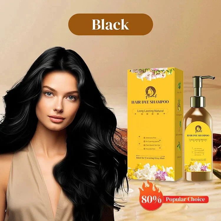 Everglow Japanese Long Lasting Natural Hair Dye Shampoo ( Buy 1 Get 1 Free😍)