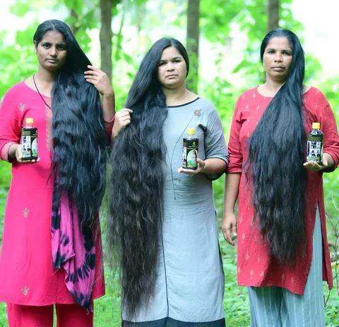 🍃ORIGINAL ADIVASI HERBAL HAIR OIL 500ml ( 3 Month Course )