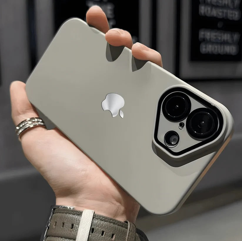 iPhone All Luxury Matte With Logo iPhone Case  | Buy 1 Get 1 Free | ⭐️⭐️⭐️⭐️ 4.9/5 Reviews