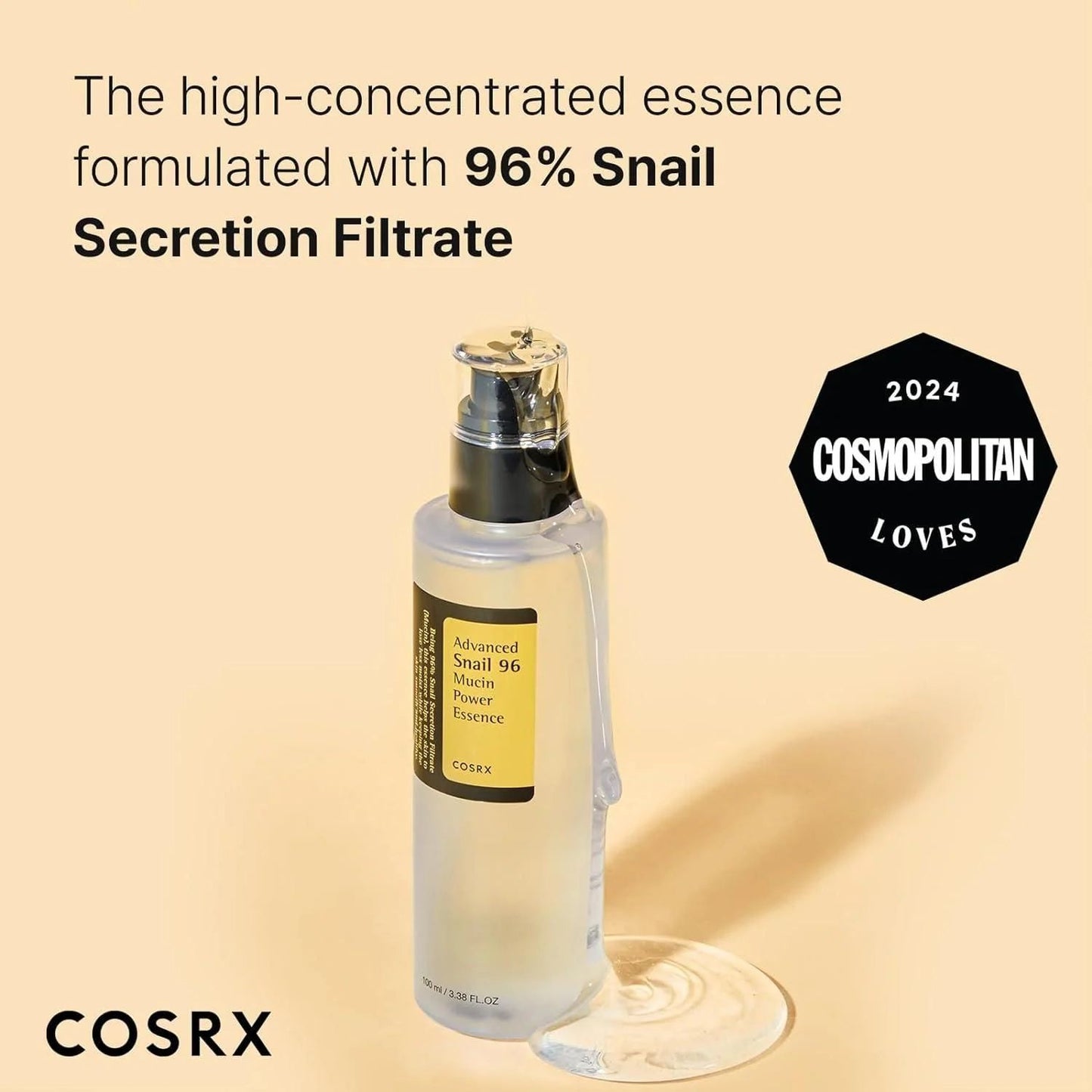 Snail 96 Mucin Power Essence 100 Ml | BUY 1 GET 1 FREE |