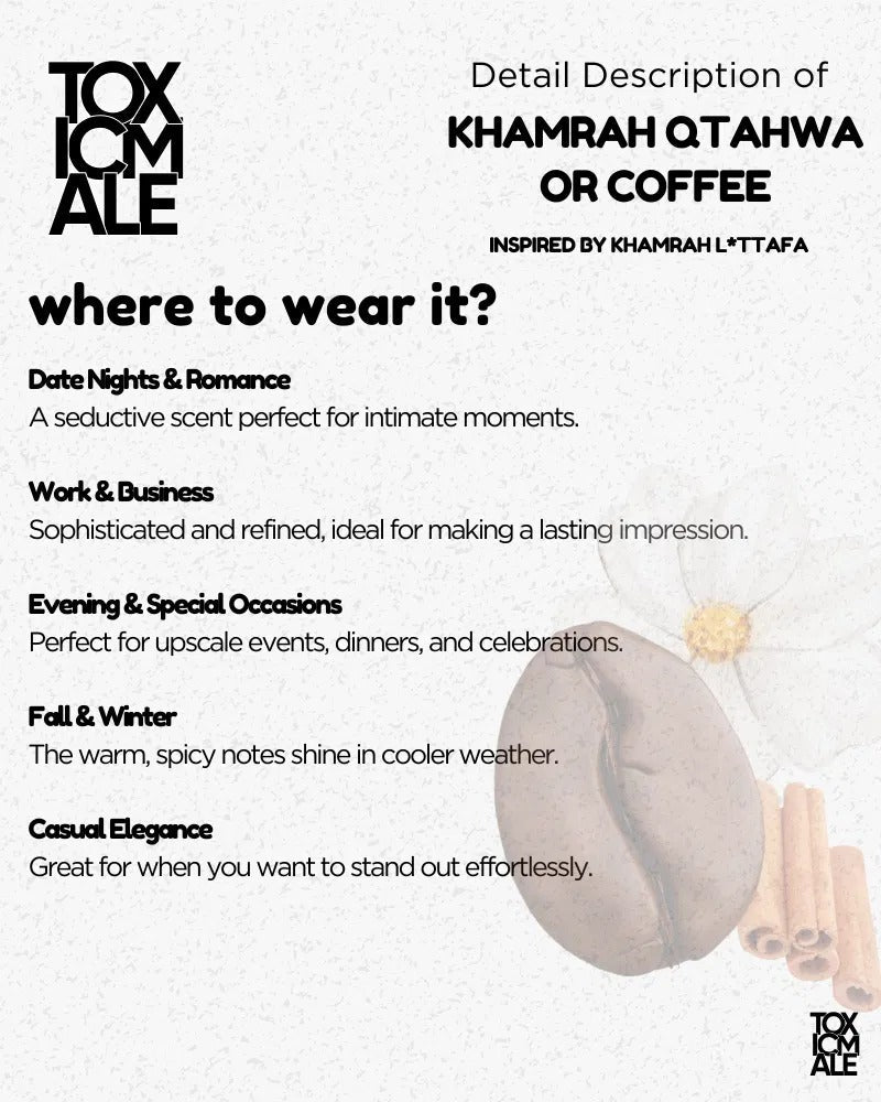 Khamrah Qtahwa or coffee | Khamrah L*ttafa Perfume