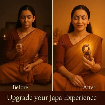Mala Jaap Counter - Digital Finger Counter for Prayer