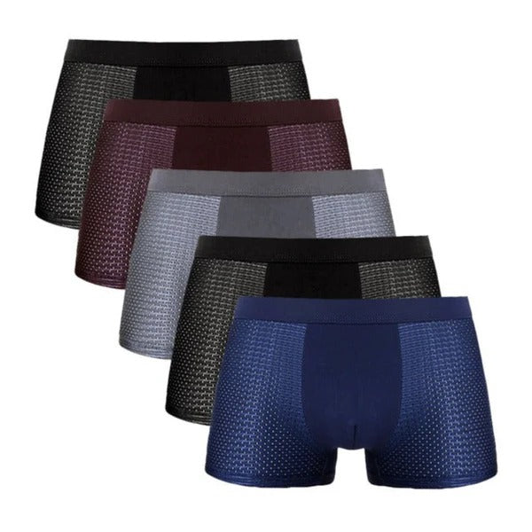 BAMBOO FIBRE BOXER SHORTS UNDERWEAR ( BUY 5 GET 5 FREE)