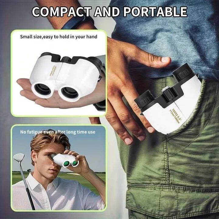 10x22 Zoom Power Compact Small Binocular