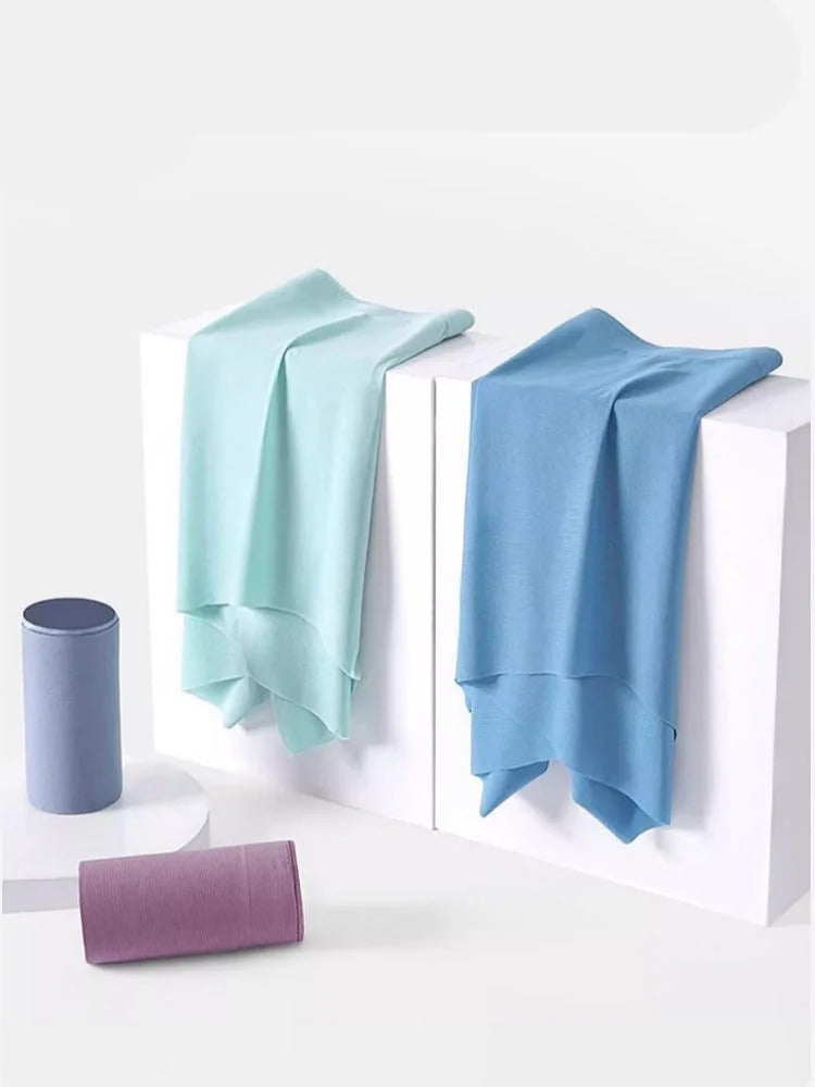 Men's Ultra-Thin Ice Silk Quick-Dry Trunks (3pcs)