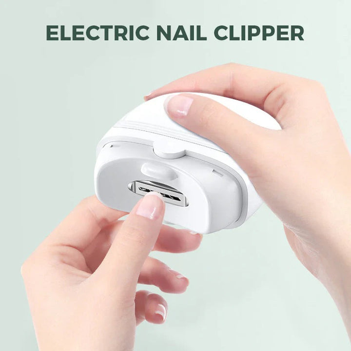Electric Nail Trimmer – Safe, Painless Nail Grooming | Rechargeable & Quiet