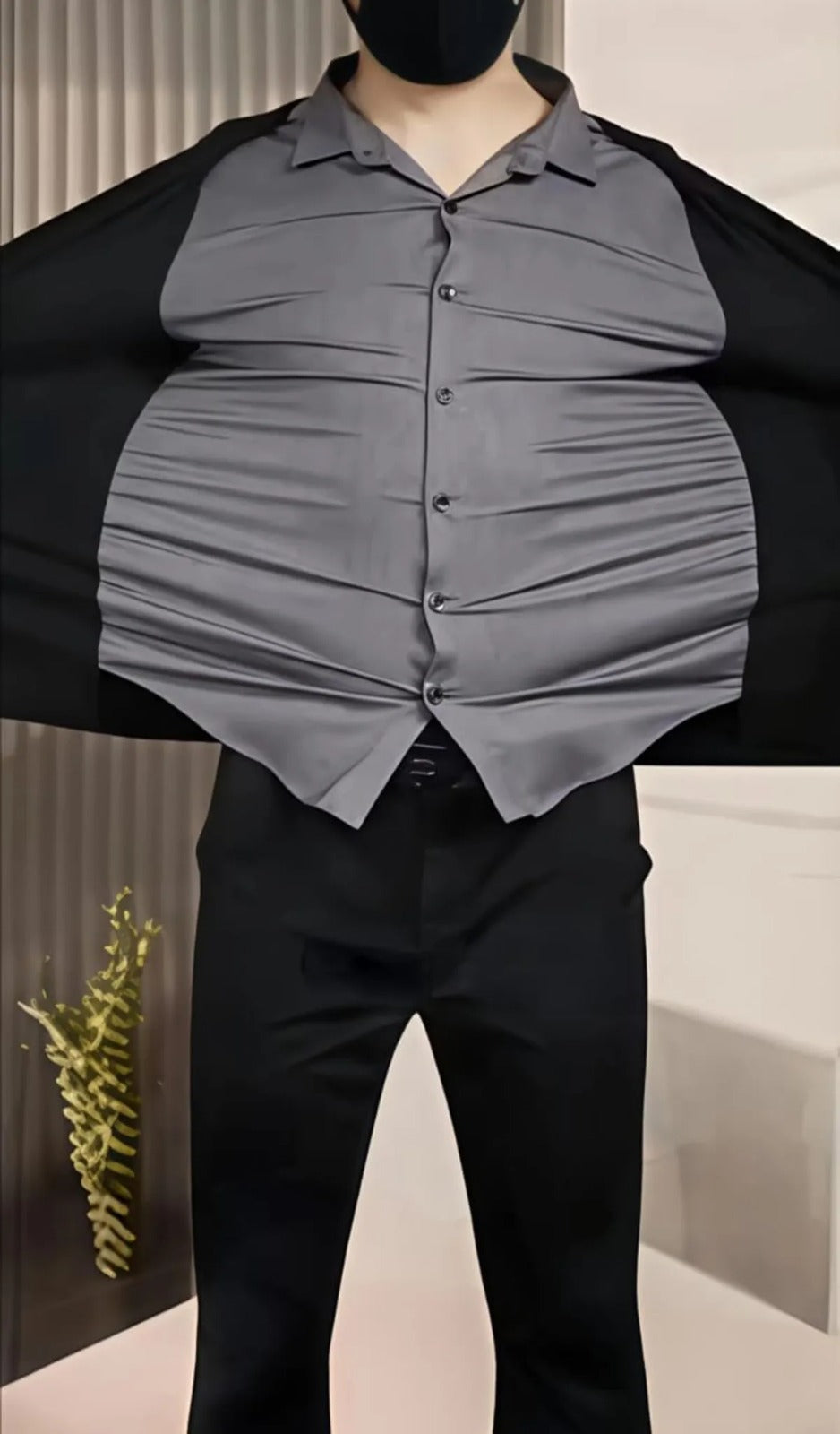 ZUDEX  Lightweight & Breathable all Season Two Piece Shirt-Pro Form Confidence Shirt