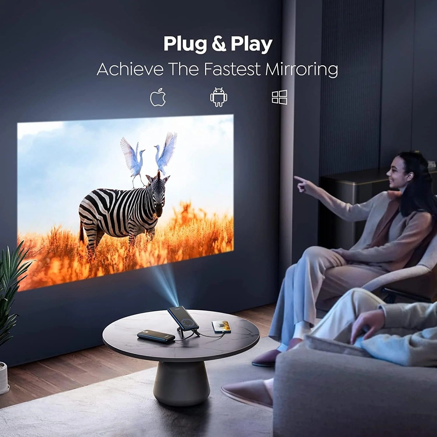 DocoMOi T1 Mini Pocket Projector