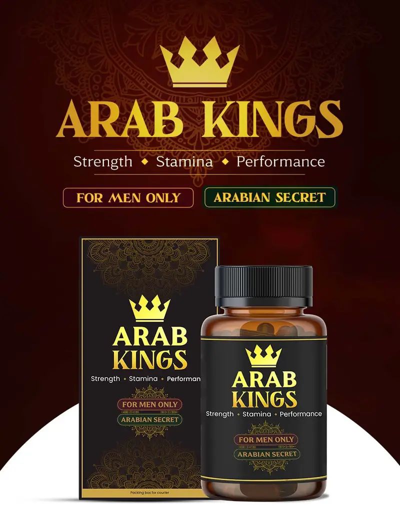 Arab Kings – Power of Arabian Kings, Now in India “Supports Daily Energy And Natural Wellness" Powder