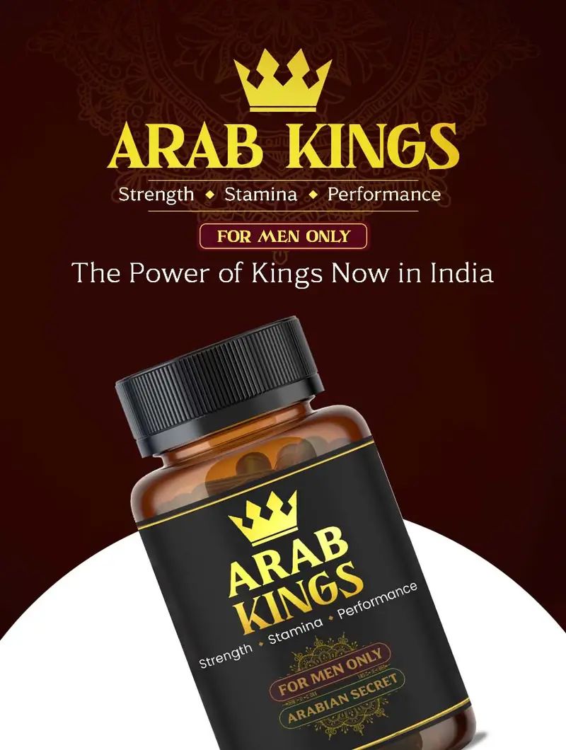 Arab Kings – Power of Arabian Kings, Now in India “Supports Daily Energy And Natural Wellness" Powder