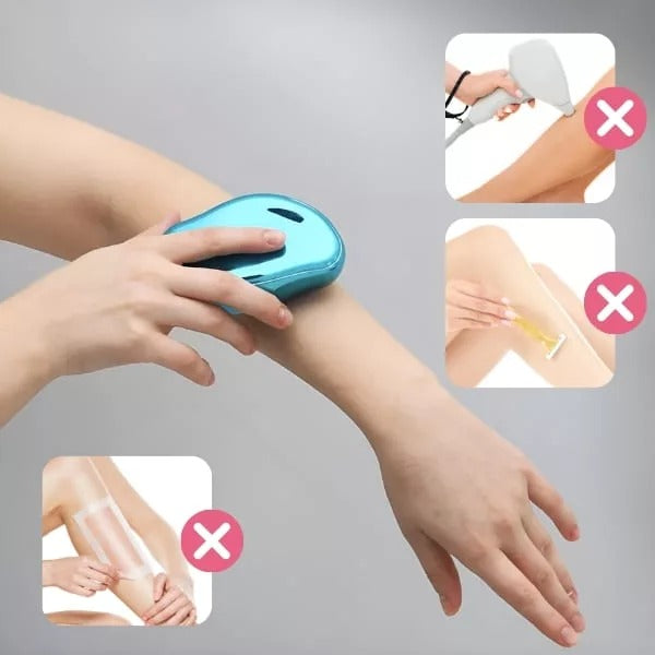 Crystall Hair Eraser for Women and Men, Hair Remover